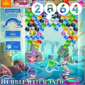 Bubble Witch 2 Saga : Level 2864 – Videos, Cheats, Tips and Tricks