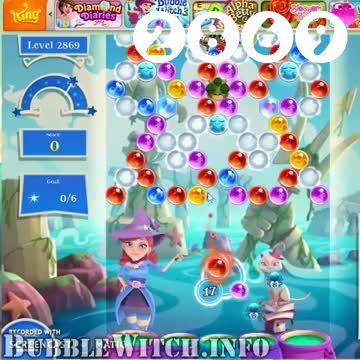 Bubble Witch 2 Saga : Level 2869 – Videos, Cheats, Tips and Tricks
