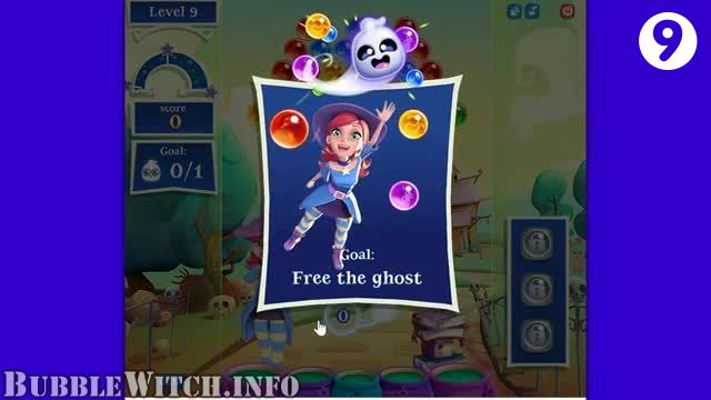 Bubble Witch 2 Saga : Level 9 – Videos, Cheats, Tips and Tricks