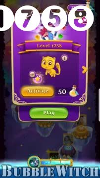 Bubble Witch 3 Saga : Level 1758 – Videos, Cheats, Tips and Tricks