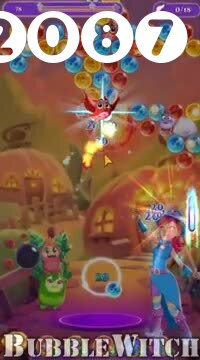 Bubble Witch 3 Saga : Level 2087 – Videos, Cheats, Tips and Tricks