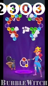 Bubble Witch 3 Saga : Level 2303 – Videos, Cheats, Tips and Tricks