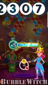 Bubble Witch 3 Saga : Level 2307 – Videos, Cheats, Tips and Tricks