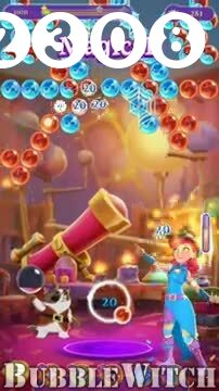 Bubble Witch 3 Saga : Level 2308 – Videos, Cheats, Tips and Tricks