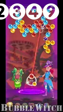 Bubble Witch 3 Saga : Level 2349 – Videos, Cheats, Tips and Tricks