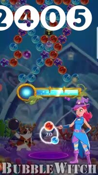 Bubble Witch 3 Saga : Level 2405 – Videos, Cheats, Tips and Tricks