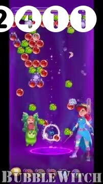 Bubble Witch 3 Saga : Level 2411 – Videos, Cheats, Tips and Tricks