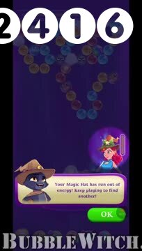Bubble Witch 3 Saga : Level 2416 – Videos, Cheats, Tips and Tricks