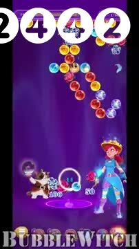 Bubble Witch 3 Saga : Level 2442 – Videos, Cheats, Tips and Tricks