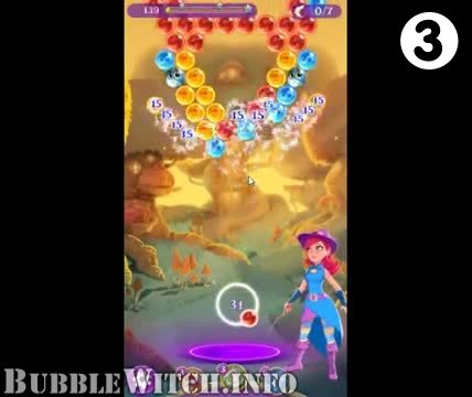 Bubble Witch 3 Saga : Level 3 – Videos, Cheats, Tips and Tricks