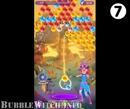 Bubble Witch 3 Saga : Level 7 – Videos, Cheats, Tips and Tricks