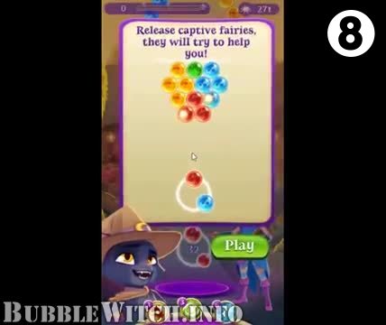 Bubble Witch 3 Saga : Level 8 – Videos, Cheats, Tips and Tricks