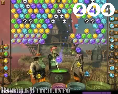 Bubble Witch Saga : Level 244 – Videos, Cheats, Tips and Tricks