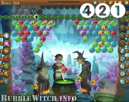 Bubble Witch Saga : Level 421 – Videos, Cheats, Tips and Tricks