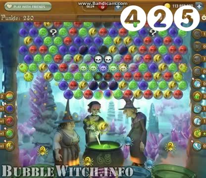 Bubble Witch Saga : Level 425 – Videos, Cheats, Tips and Tricks