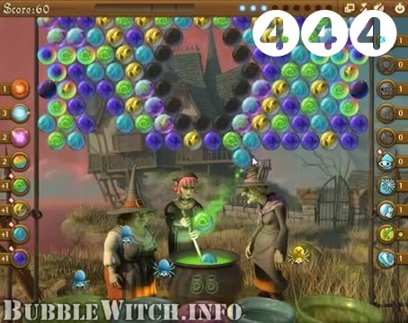 Bubble Witch Saga : Level 444 – Videos, Cheats, Tips and Tricks