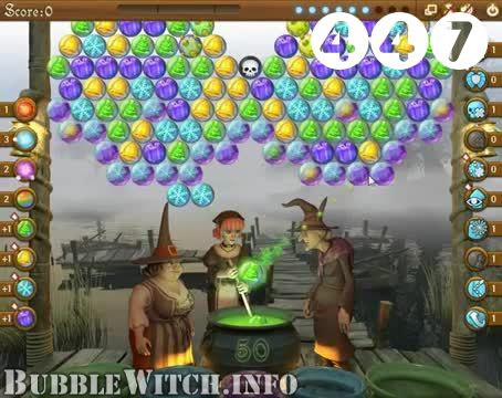 Bubble Witch Saga : Level 447 – Videos, Cheats, Tips and Tricks