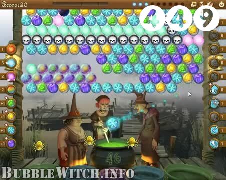 Bubble Witch Saga : Level 449 – Videos, Cheats, Tips and Tricks