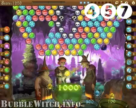 Bubble Witch Saga : Level 457 – Videos, Cheats, Tips and Tricks