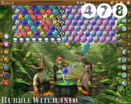 Bubble Witch Saga : Level 478 – Videos, Cheats, Tips and Tricks