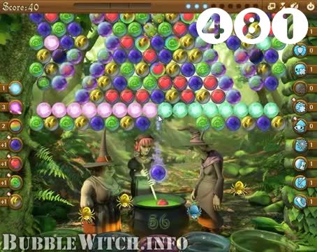 Bubble Witch Saga : Level 481 – Videos, Cheats, Tips and Tricks