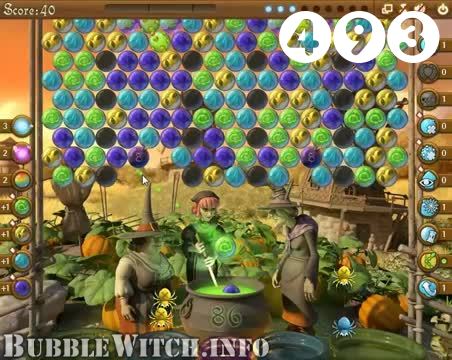 Bubble Witch Saga : Level 493 – Videos, Cheats, Tips and Tricks