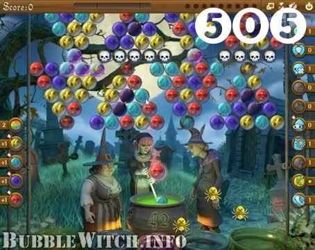 Bubble Witch Saga : Level 505 – Videos, Cheats, Tips and Tricks