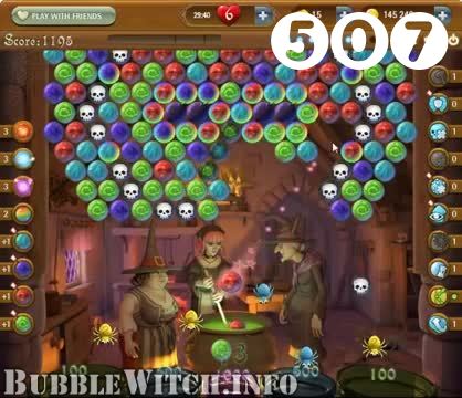 Bubble Witch Saga : Level 507 – Videos, Cheats, Tips and Tricks