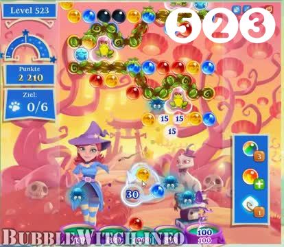Bubble Witch Saga : Level 523 – Videos, Cheats, Tips and Tricks