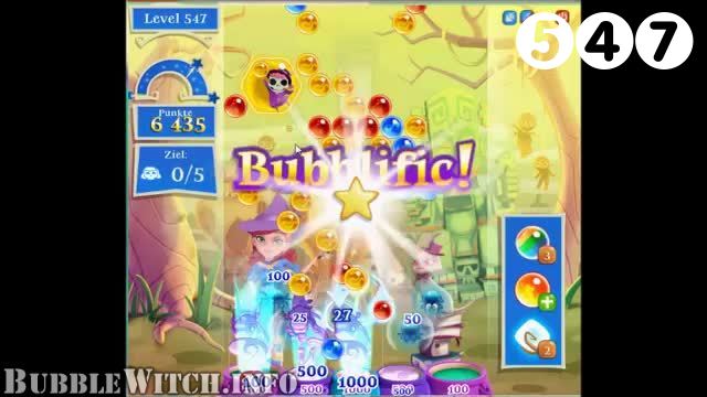 Bubble Witch Saga : Level 547 – Videos, Cheats, Tips and Tricks