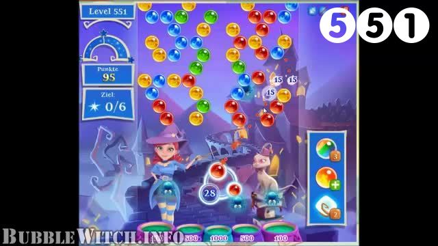 Bubble Witch Saga : Level 551 – Videos, Cheats, Tips and Tricks
