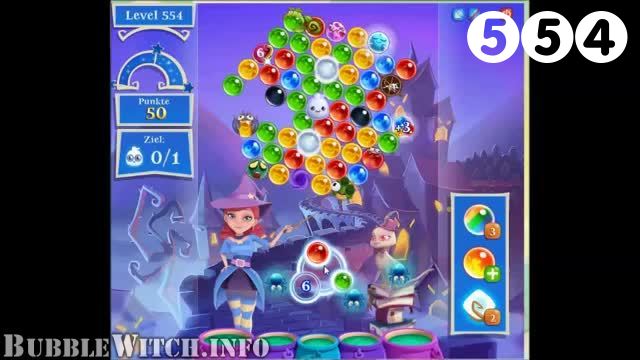 Bubble Witch Saga : Level 554 – Videos, Cheats, Tips and Tricks
